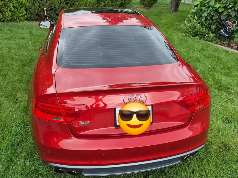 2016 Audi S5 Technik Plus, červená, 117 500 km, dovoz Kanada — foto 3 z 8