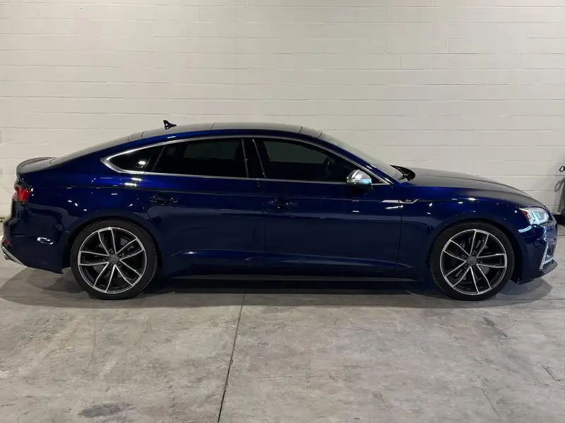 2018 Audi S5 Technik, modrá, 174 000 km, dovoz Kanada — foto 4 z 12