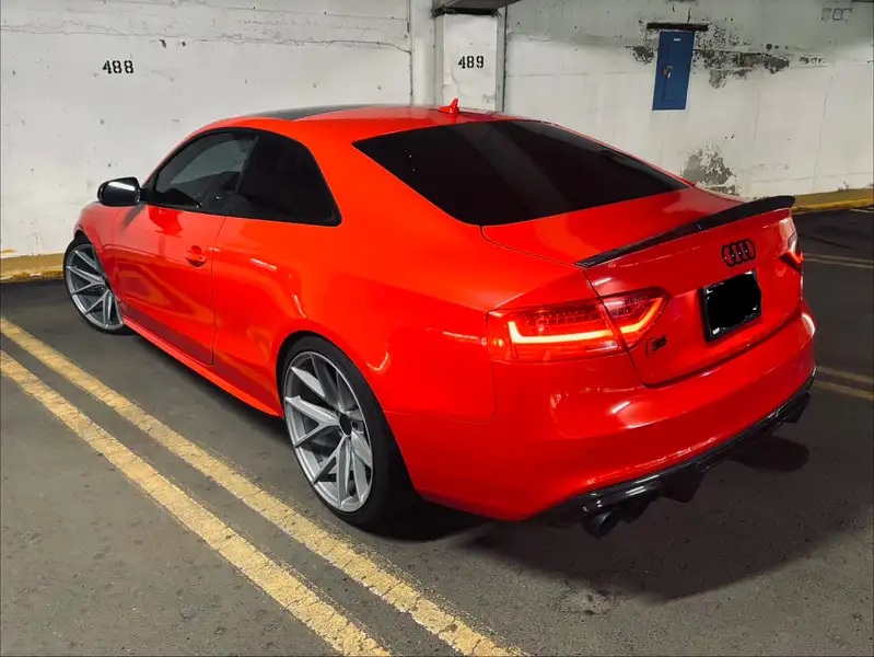 2014 Audi S5 Technik, červená, 100 000 km, dovoz Kanada — foto 3 z 9