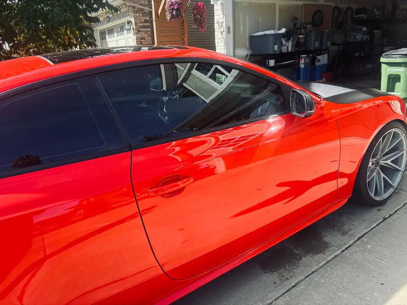 2014 Audi S5 Technik, červená, 100 000 km, dovoz Kanada — foto 8 z 9