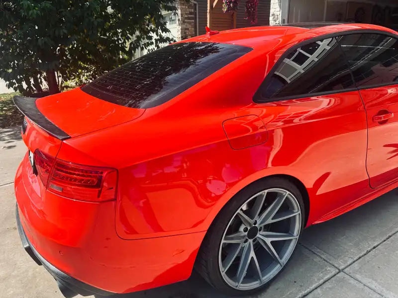 2014 Audi S5 Technik, červená, 100 000 km, dovoz Kanada — foto 9 z 9