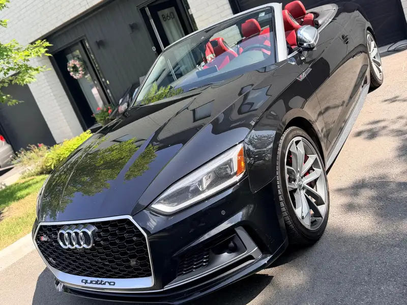 2018 Audi S5 Technik, černá, 125 000 km, dovoz Kanada — foto 2 z 11