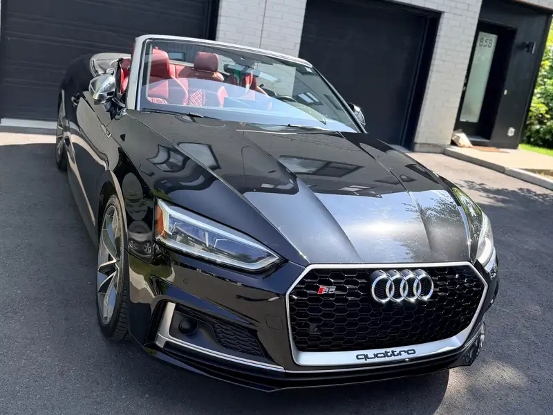 2018 Audi S5 Technik, černá, 125 000 km, dovoz Kanada — foto 5 z 11