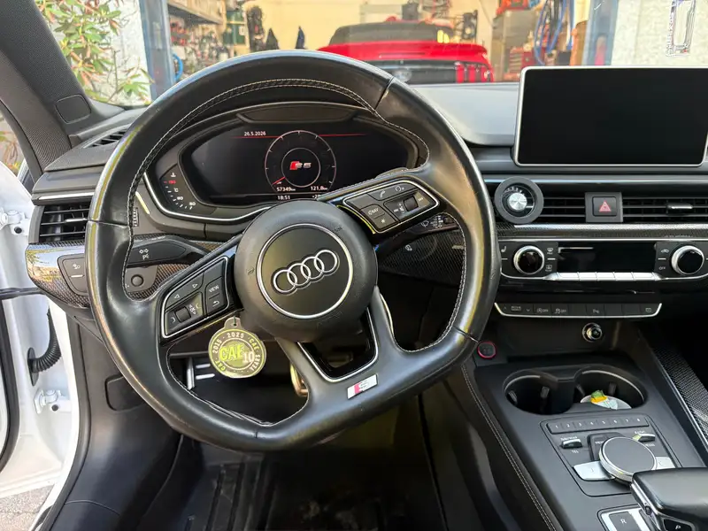 2018 Audi S5 Technik, bílá, 57 000 km, dovoz Kanada — foto 6 z 8
