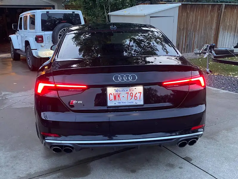 2018 Audi S5 Technik, černá, 188 000 km, dovoz Kanada — foto 3 z 12
