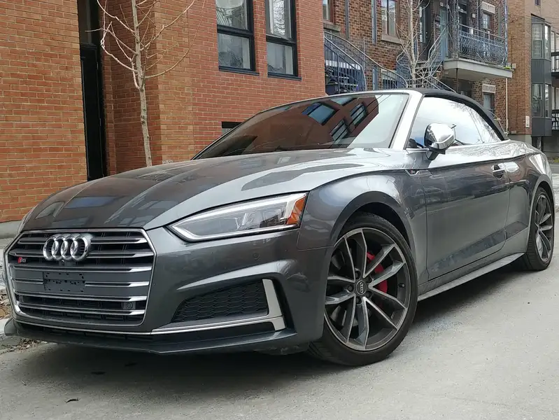 2018 Audi S5 Technik, šedá, 49 000 km, dovoz Kanada — foto 3 z 8