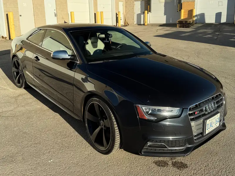 2016 Audi S5 Technik plus, modrá, 181 500 km, dovoz Kanada — foto 4 z 8