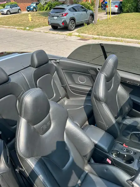 2011 Audi S5, černá, 118 000 km, dovoz Kanada — foto 7 z 12