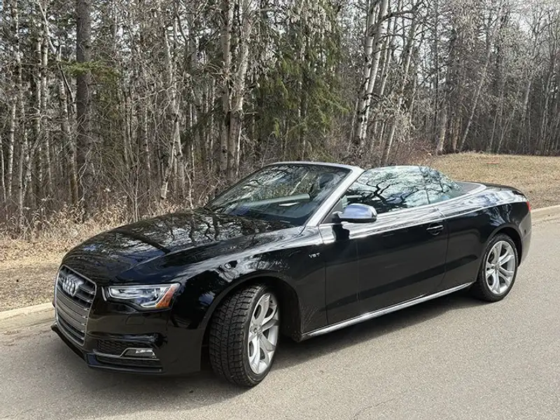 2015 Audi S5 Technik, černá, 35 000 km, dovoz Kanada — foto 2 z 12