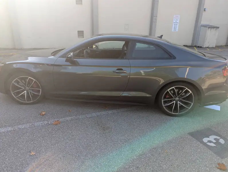 2019 Audi S5 Technik, šedá, 30 700 km, dovoz Kanada — foto 2 z 12