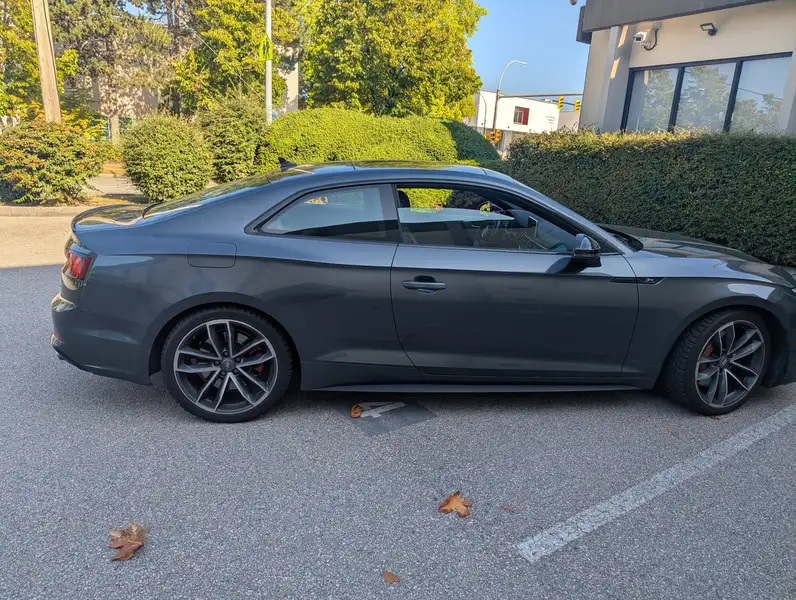 2019 Audi S5 Technik, šedá, 30 700 km, dovoz Kanada — foto 4 z 12