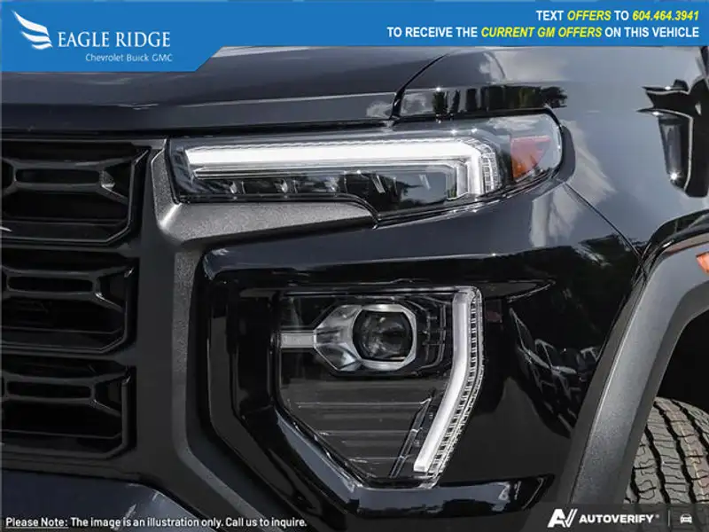 2026 GMC Canyon Elevation Forward Collision Alert, and Automatic E, černá, 10 km, dovoz Kanada — foto 10 z 12