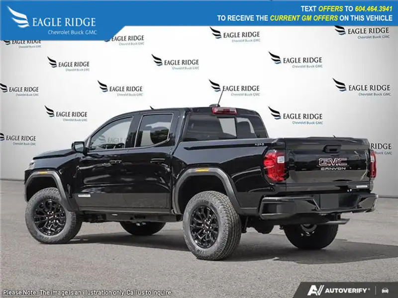 2026 GMC Canyon Elevation Forward Collision Alert, and Automatic E, černá, 10 km, dovoz Kanada — foto 4 z 12