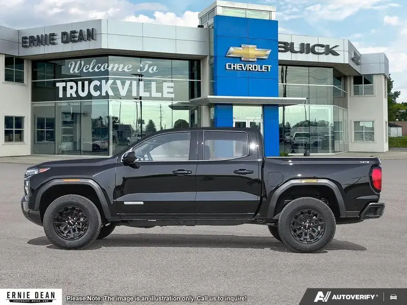 2026 GMC Canyon Elevation, černá, 0 km, dovoz Kanada — foto 3 z 12