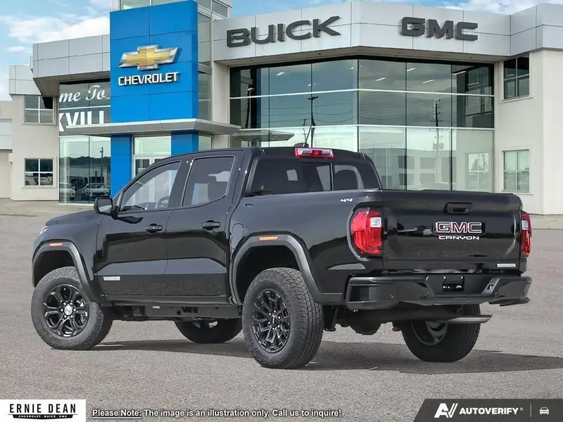 2026 GMC Canyon Elevation, černá, 0 km, dovoz Kanada — foto 4 z 12