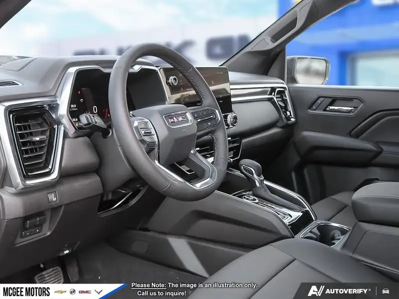 2026 GMC Canyon Elevation, stříbrná, 0 km, dovoz Kanada — foto 11 z 12