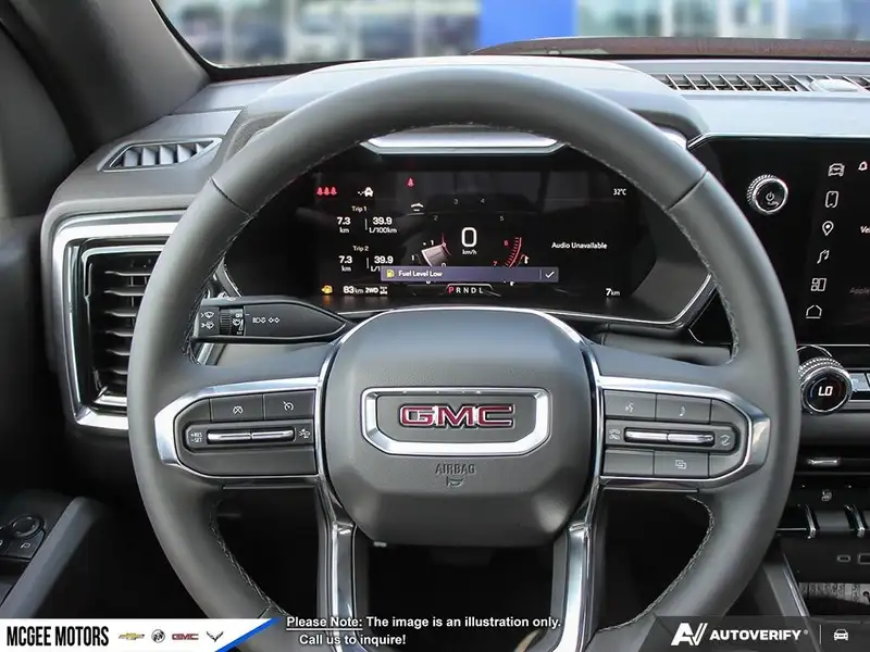 2026 GMC Canyon Elevation, stříbrná, 0 km, dovoz Kanada — foto 12 z 12