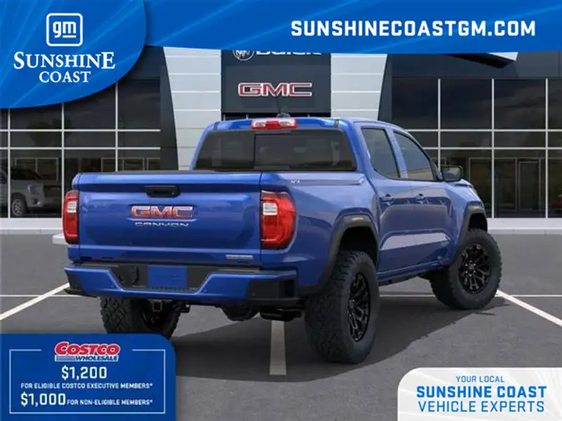 2026 GMC Canyon Elevation, modrá, 26 km, dovoz Kanada — foto 4 z 6