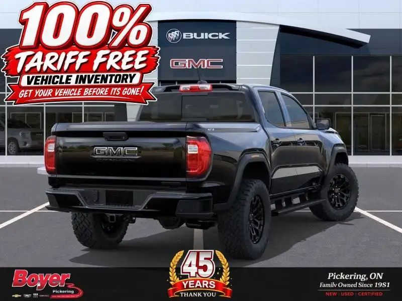 2026 GMC Canyon Elevation, černá, 26 km, dovoz Kanada — foto 4 z 6