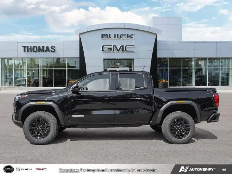 2026 GMC Canyon Elevation, černá, 8 km, dovoz Kanada — foto 3 z 12