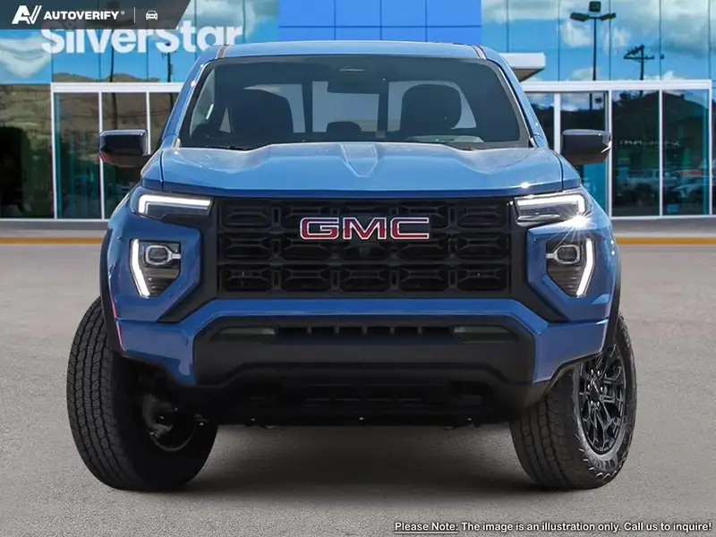 2026 GMC Canyon Elevation, modrá, 10 km, dovoz Kanada — foto 2 z 10