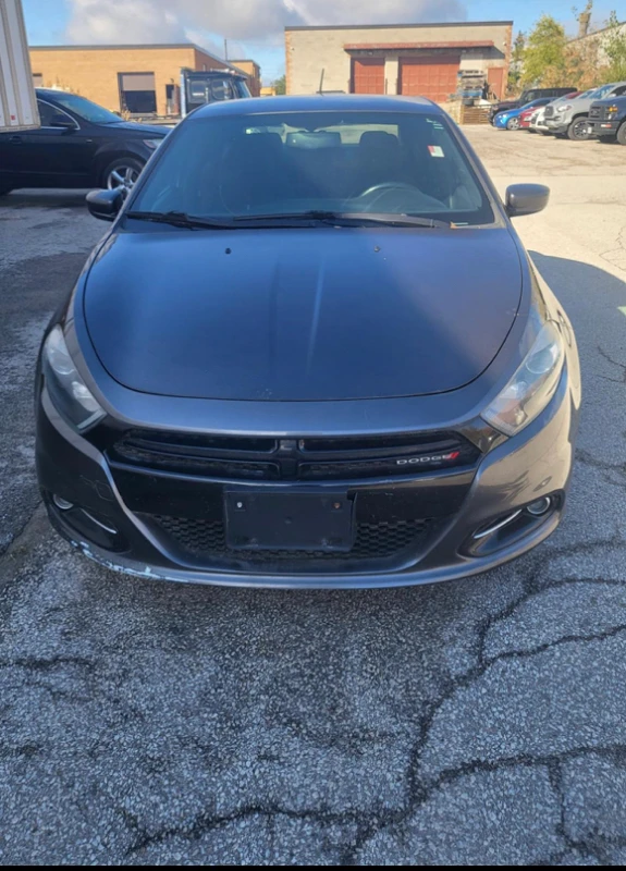 2014 Dodge Dart, šedá, 119 558 km, dovoz Kanada — foto 2 z 5