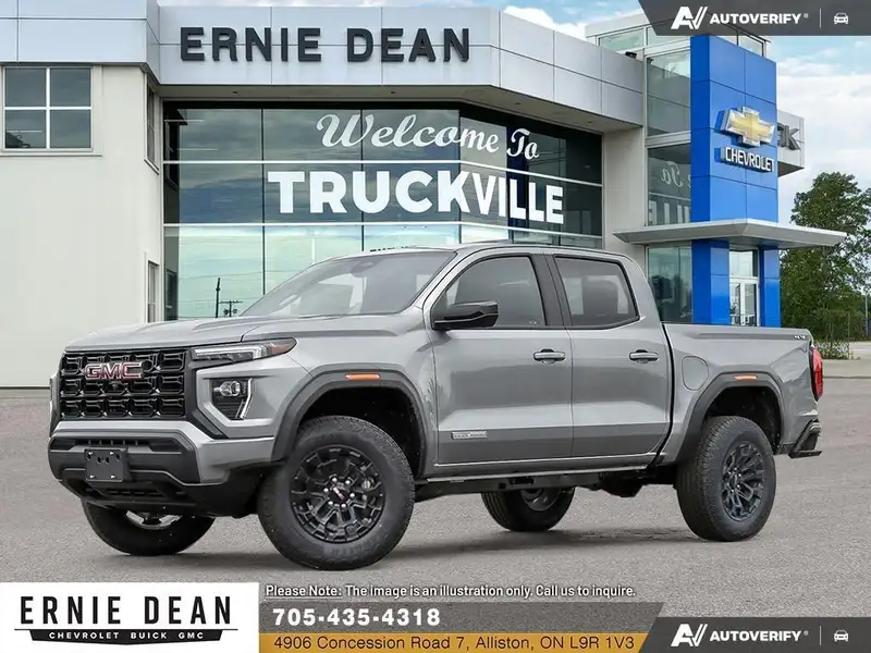 2026 GMC Canyon Elevation, stříbrná, 0 km, dovoz Kanada — foto 1