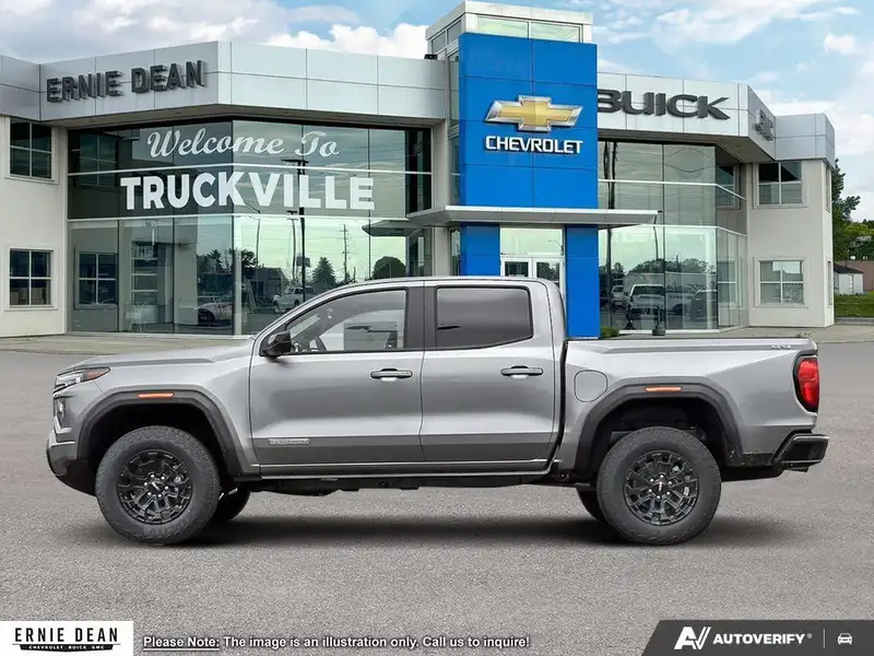2026 GMC Canyon Elevation, stříbrná, 0 km, dovoz Kanada — foto 3 z 12