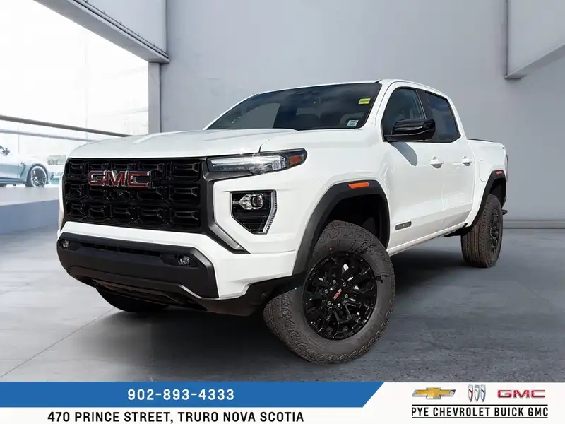 2026 GMC Canyon Elevation, bílá, 3 km, dovoz Kanada — foto 9 z 12