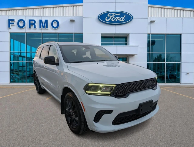 2023 Dodge Durango SXT, bílá, 94 531 km, dovoz Kanada — foto 4 z 5