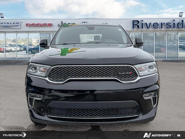 2022 Dodge Durango SXT, černá, 71 796 km, dovoz Kanada — foto 2 z 5