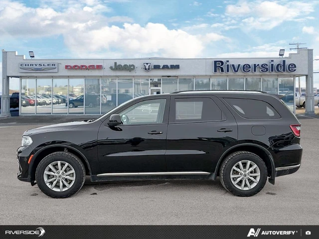2022 Dodge Durango SXT, černá, 71 796 km, dovoz Kanada — foto 3 z 5
