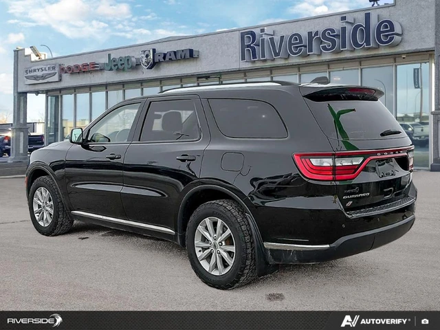 2022 Dodge Durango SXT, černá, 71 796 km, dovoz Kanada — foto 4 z 5
