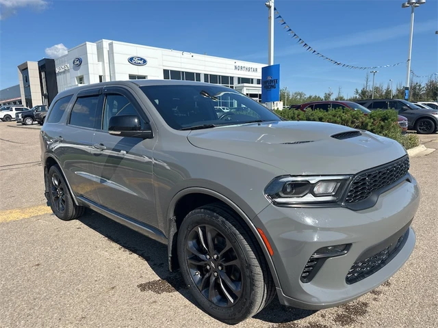 2022 Dodge Durango GT, šedá, 42 877 km, dovoz Kanada — foto 7 z 20