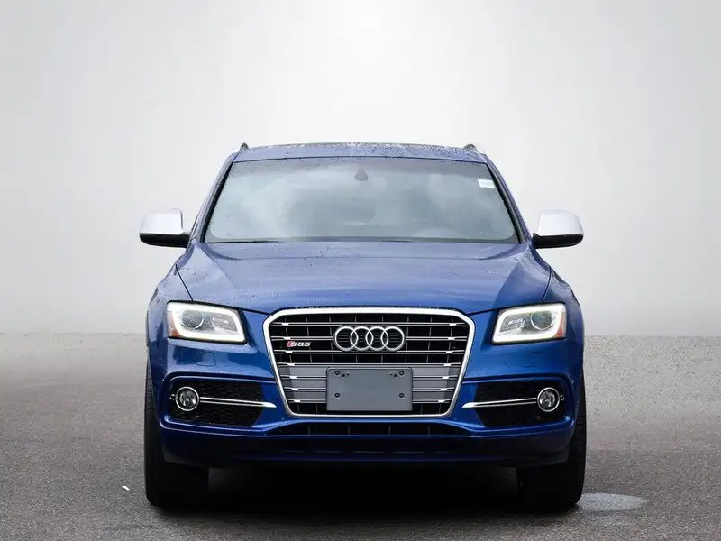 2015 Audi SQ5 Technik, modrá, 200 000 km, dovoz Kanada — foto 2 z 12