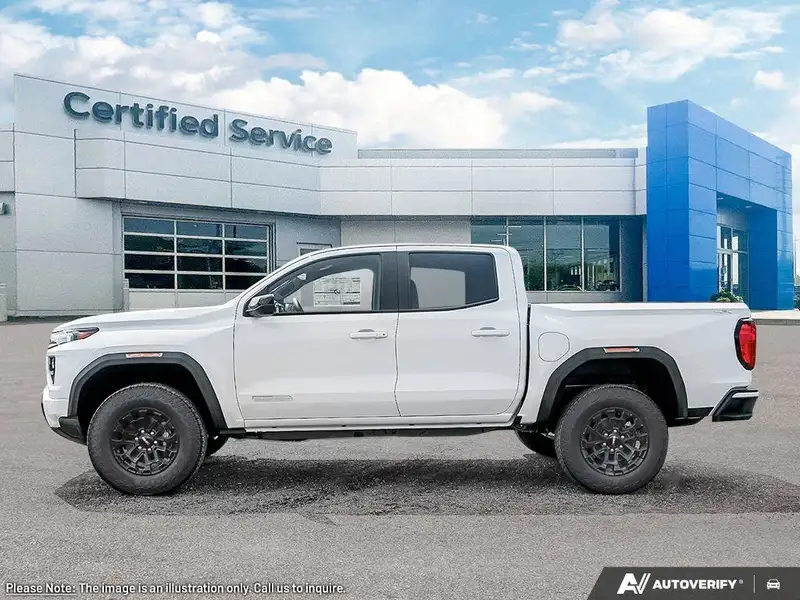 2026 GMC Canyon Elevation, bílá, 1 km, dovoz Kanada — foto 3 z 12