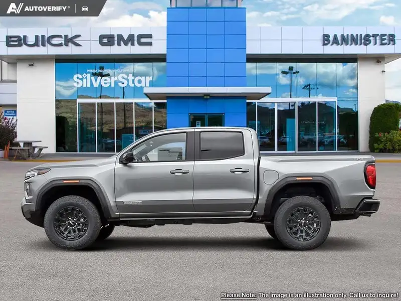 2026 GMC Canyon Elevation, stříbrná, 10 km, dovoz Kanada — foto 3 z 10