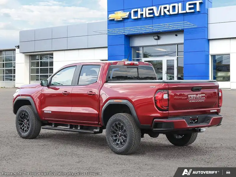 2026 GMC Canyon Elevation, červená, 14 km, dovoz Kanada — foto 4 z 12