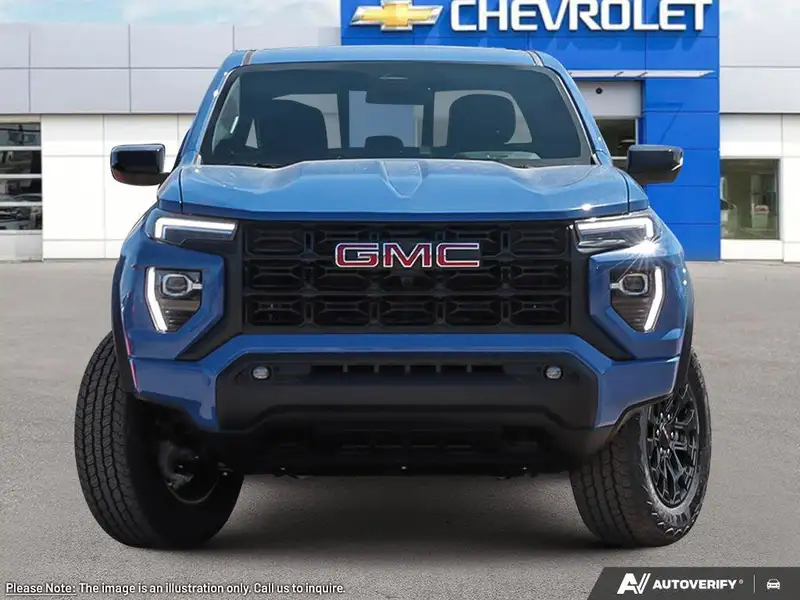 2026 GMC Canyon Elevation, modrá, 4 km, dovoz Kanada — foto 2 z 12