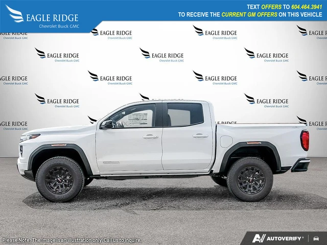 2026 GMC Canyon Elevation, modrá, 10 km, dovoz Kanada — foto 3 z 5