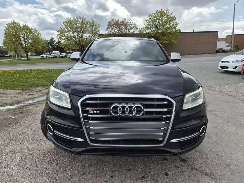 2016 Audi SQ5 Technik, černá, 178 000 km, dovoz Kanada — foto 2 z 12