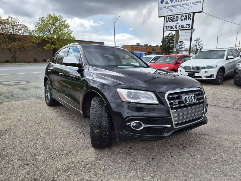 2016 Audi SQ5 Technik, černá, 178 000 km, dovoz Kanada — foto 3 z 12