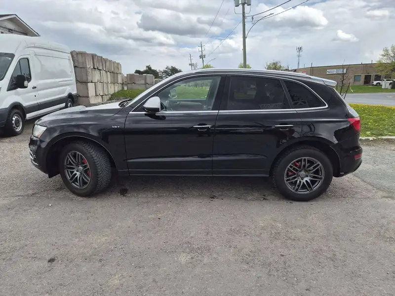 2016 Audi SQ5 Technik, černá, 178 000 km, dovoz Kanada — foto 8 z 12