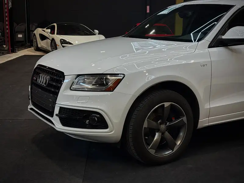 2015 Audi SQ5 Technik, bílá, 71 775 km, dovoz Kanada — foto 2 z 12