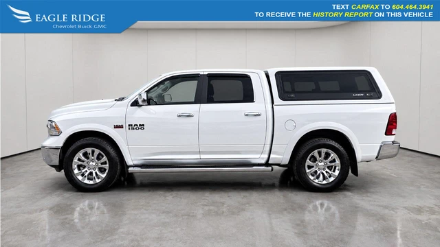 2014 RAM 1500 Longhorn, bílá, 79 846 km, dovoz Kanada — foto 4 z 5
