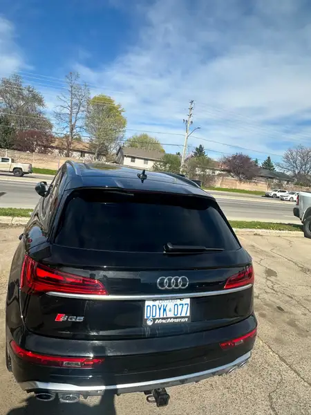 2022 Audi SQ5 Progressiv, černá, 60 000 km, dovoz Kanada — foto 3 z 12