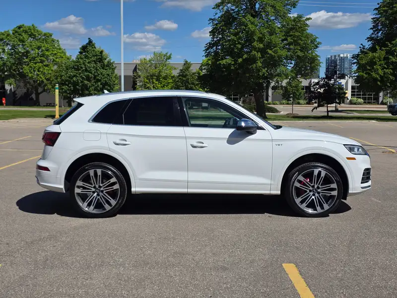 2018 Audi SQ5 Technik Loaded, bílá, 159 491 km, dovoz Kanada — foto 6 z 12