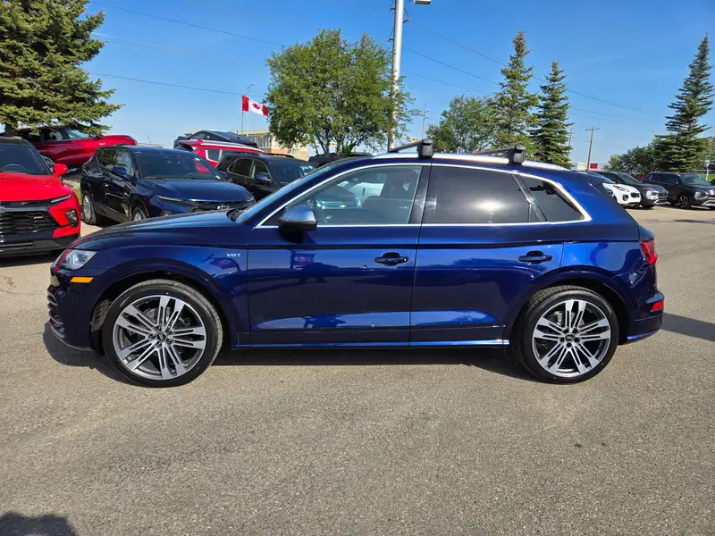 2018 Audi SQ5 Technik, modrá, 107 343 km, dovoz Kanada — foto 2 z 12