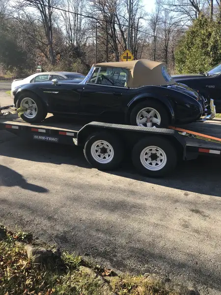 1990 Austin-Healey 3000 convertable, modrá, 26 000 km, dovoz Kanada — foto 6 z 12