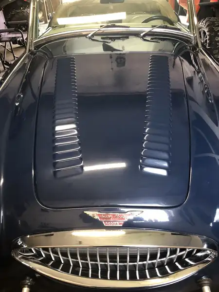 1990 Austin-Healey 3000 convertable, modrá, 26 000 km, dovoz Kanada — foto 7 z 12